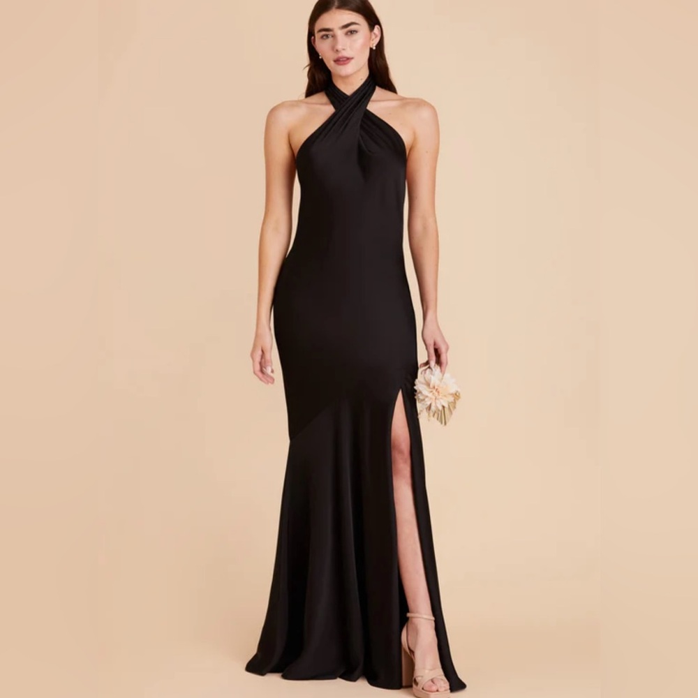 Birdy Grey Strapless Black Gown
